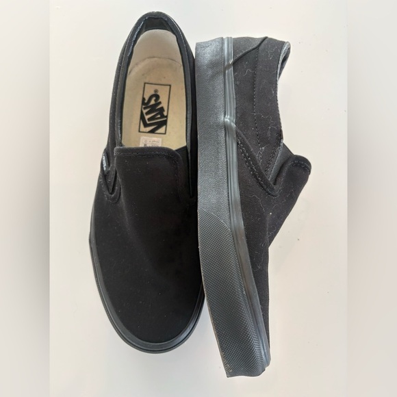 Vans Classic Black Slip-On Sneakers | Women’s US 8 | Never Worn - Picture 2 of 5